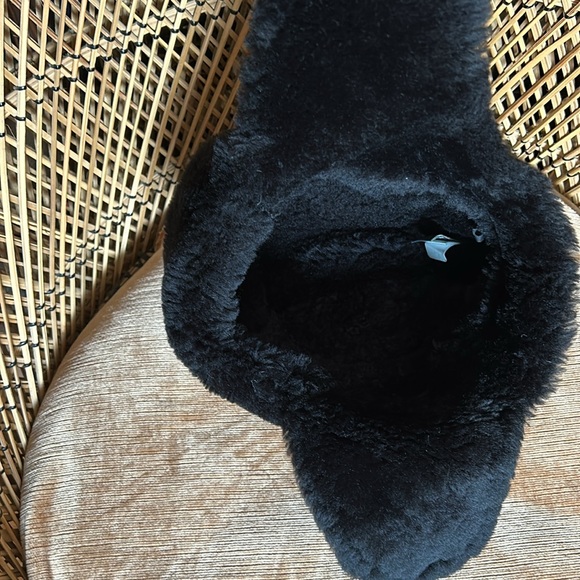 Vintage Ricardo Beverly Hills BH Sheepskin Snap Button Flap Cap Hat Sz S - Picture 5 of 9